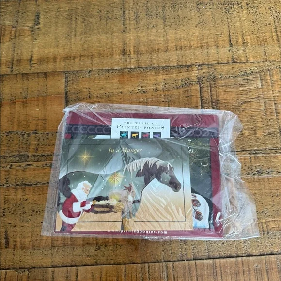 The Trail Of Painted Ponies In A Manger RETIRED Christmas Collectible - Picture 12 of 12